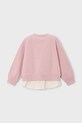 Mayoral felpa 4435.6N.Mini.9BYA rosa AW25