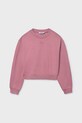 Dětská mikina Mayoral bez kapuce růžová 7422.8C.Junior.9BYA
