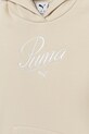 Dziewczynka Puma bluza dziecięca ESS SCRIPT Hoodie FL G 688728 beżowy