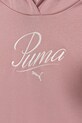 Dziewczynka Puma bluza dziecięca ESS SCRIPT Hoodie FL G 688728 różowy