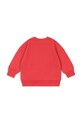 Konges Sløjd bluza dziecięca LOU SEQUIN SWEAT SHIRT OCS KS103862.9BYA czerwony AW25