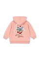 Dziewczynka Konges Sløjd bluza dziecięca LOU SEQUIN SWEAT ZIP HOOD OCS KS103863.9BYA różowy
