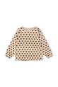 Dječja dukserica Konges Sløjd CHLEO BLOUSE GOTS s elastinom bež KS103750.9BYA