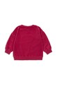 Dievča Detská bavlnená mikina Konges Sløjd VELOU BLOUSE GOTS KS104028.9BYA burgundské