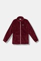 Columbia bluza polarowa Benton Springs bez kaptura bordowy 1510631