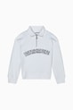 Patrizia Pepe hanorac de bumbac pentru copii J315 print alb 7M0931