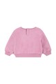 Levi's bluza niemowlęca ROSE FRONT TUCK CREW 1EP015 różowy AW25