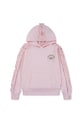 Детская кофта Levi's PULLOVER HOODIE WITH RUFFL с капюшоном розовый 4EN426