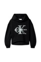 Детская кофта с хлопком Calvin Klein Jeans IG0IG03018.9BYA чёрный AW25