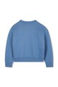 Pamučna dukserica za bebe Kenzo Kids K61378.86.108 plava AW25