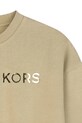 Dziewczynka Michael Kors bluza bawełniana dziecięca R30469.156 beżowy
