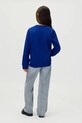 Детская хлопковая кофта Calvin Klein Jeans тёмно-синий IU0IU00686.9BYA