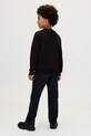 Дитяча бавовняна кофта Calvin Klein Jeans IU0IU00714.9BYA чорний