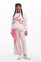 Desigual hanorac de bumbac pentru copii 25WGSK08