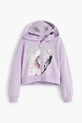 Desigual bluza bawełniana dziecięca nadruk fioletowy 25WGSK12