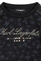 BIMBA Karl Lagerfeld felpa per bambini Z30608.156.162 nero