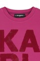 Παιδική μπλούζα Karl Lagerfeld ροζ Z30613.156.162
