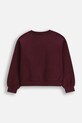 Παιδική βαμβακερή μπλούζα Coccodrillo ZC5132101AGJ μπορντό AW25