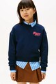 Детская кофта Tommy Hilfiger без капюшона тёмно-синий KG0KG08779.128.176.9BYA