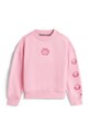 Detská bavlnená mikina Tommy Hilfiger KG0KG08782.116.122.9BYA ružová AW25