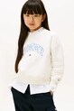 Dječja dukserica Tommy Hilfiger bez kapuljače bež KG0KG08785.9BYA