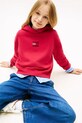 Dievča Detská mikina Tommy Hilfiger KG0KG09016.9BYA červená