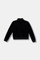 Otroški pulover iz velurja Guess J4RQ22.K0232.9BYA črna AW25