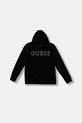 Guess bluza dziecięca z elastanem czarny J4YQ27.K0232.9BYA