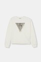 Guess bluza bawełniana dziecięca nadruk beżowy J5BQ00.KAV34.9BYA