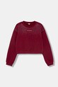 Guess bluza bawełniana dziecięca aplikacja bordowy J5BQ05.KAV34.9BYA