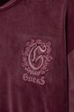 Dziewczynka Guess bluza welurowa dziecięca J5BQ07.K0232.9BYA bordowy