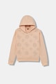 Detská mikina Guess s kapucňou oranžová J5BQ09.KCKF2.9BYA