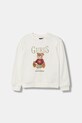 Guess bluza bawełniana dziecięca nadruk beżowy K5BQ00.KAX74.9BYA