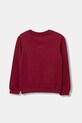 Guess bluza bawełniana dziecięca K5BQ00.KAX74.9BYA bordowy AW25