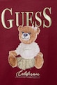Dziewczynka Guess bluza bawełniana dziecięca K5BQ00.KAX74.9BYA bordowy