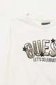 Dziewczynka Guess bluza bawełniana dziecięca K5BQ01.KAX74.9BYA beżowy