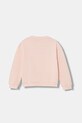 Guess bluza bawełniana dziecięca K5BQ04.KAD74.9BYA różowy AW25