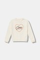 Guess bluza bawełniana dziecięca wzorzyste beżowy K5BQ05.KAV34.9BYA