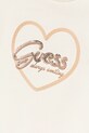 Dziewczynka Guess bluza bawełniana dziecięca K5BQ05.KAV34.9BYA beżowy