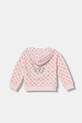 Guess bluza bawełniana dziecięca K5BQ08.KAD74.9BYA różowy AW25