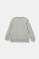 Детски памучен суичър Elisabetta Franchi EFFE151.0.FF002 сив AW25