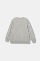 Детски памучен суичър Elisabetta Franchi EFFE151.0.FF002 сив AW25