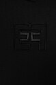 Fete Elisabetta Franchi hanorac de bumbac pentru copii EFFE156.0.FF002 negru
