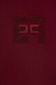 Fete Elisabetta Franchi hanorac de bumbac pentru copii EFFE158.0.FF002 burgundia