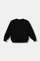 Elisabetta Franchi bluza bawełniana dziecięca EFFE158.0.FF002 czarny AW25