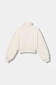 Elisabetta Franchi hanorac de bumbac pentru copii EFFE160.0.FF002 bej AW25