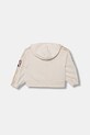 Elisabetta Franchi bluza z domieszką wełny dziecięca EGFE057.0.FF002 beżowy AW25