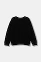 Pinko bluza bawełniana dziecięca KFFE011.C.FE014 czarny AW25