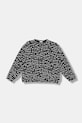 Pinko bluza bawełniana dziecięca nadruk czarny KFFE017.C.FE014