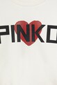 Dievča Detská mikina Pinko KFFE023.C.FF013 biela